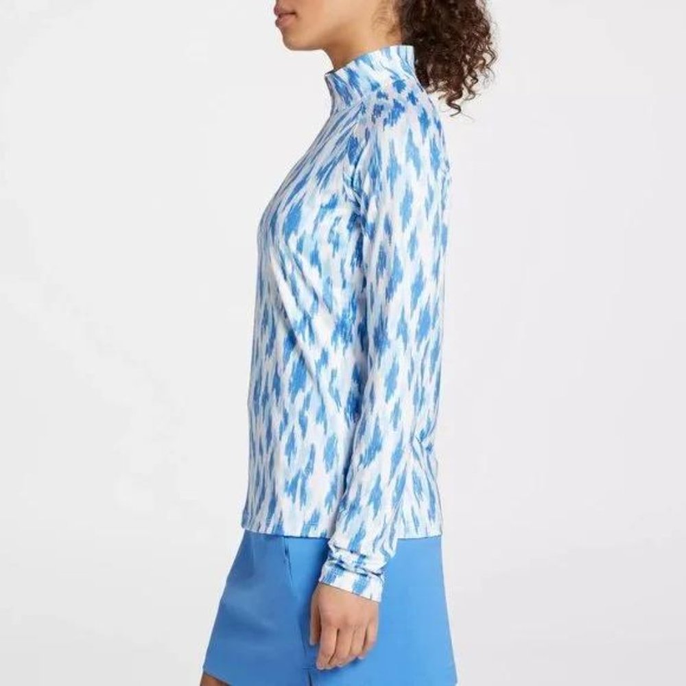 Walter Hagen Women's Printed UV Long Sleeve Golf 1/4 Zip NWT - Picture 4 of 4